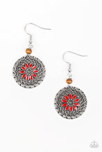 Charger l&#39;image dans la galerie, Paparazzi Honolulu Harmony - Red Earring - Bauble and Bling Boutique 