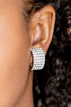 Cargar imagen en el visor de la galería, Hollywood Hotshot - White Clip-On - Bauble and Bling Boutique 