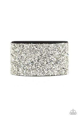 Paparazzi The Halftime Show - Silver Bracelet - Bauble and Bling Boutique 