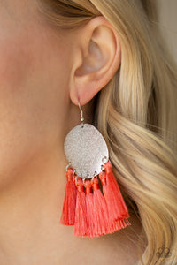 Tassel Tribute - Orange - Bauble and Bling Boutique 