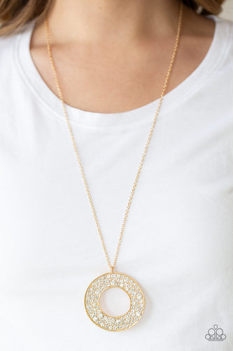 Paparazzi Bad HEIR Day - Gold Necklace - Bauble and Bling Boutique 