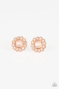 Paparazzi Little Lady - Copper Earring