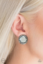 Cargar imagen en el visor de la galería, Paparazzi Positively Princess - Silver Clip-On Earring - Bauble and Bling Boutique 